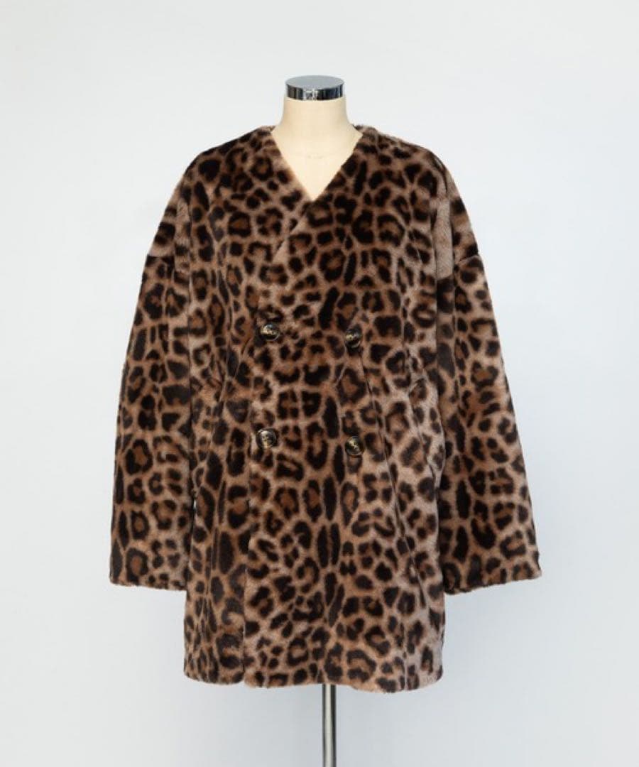 WCJ ダブルシージャパン レオパードコート