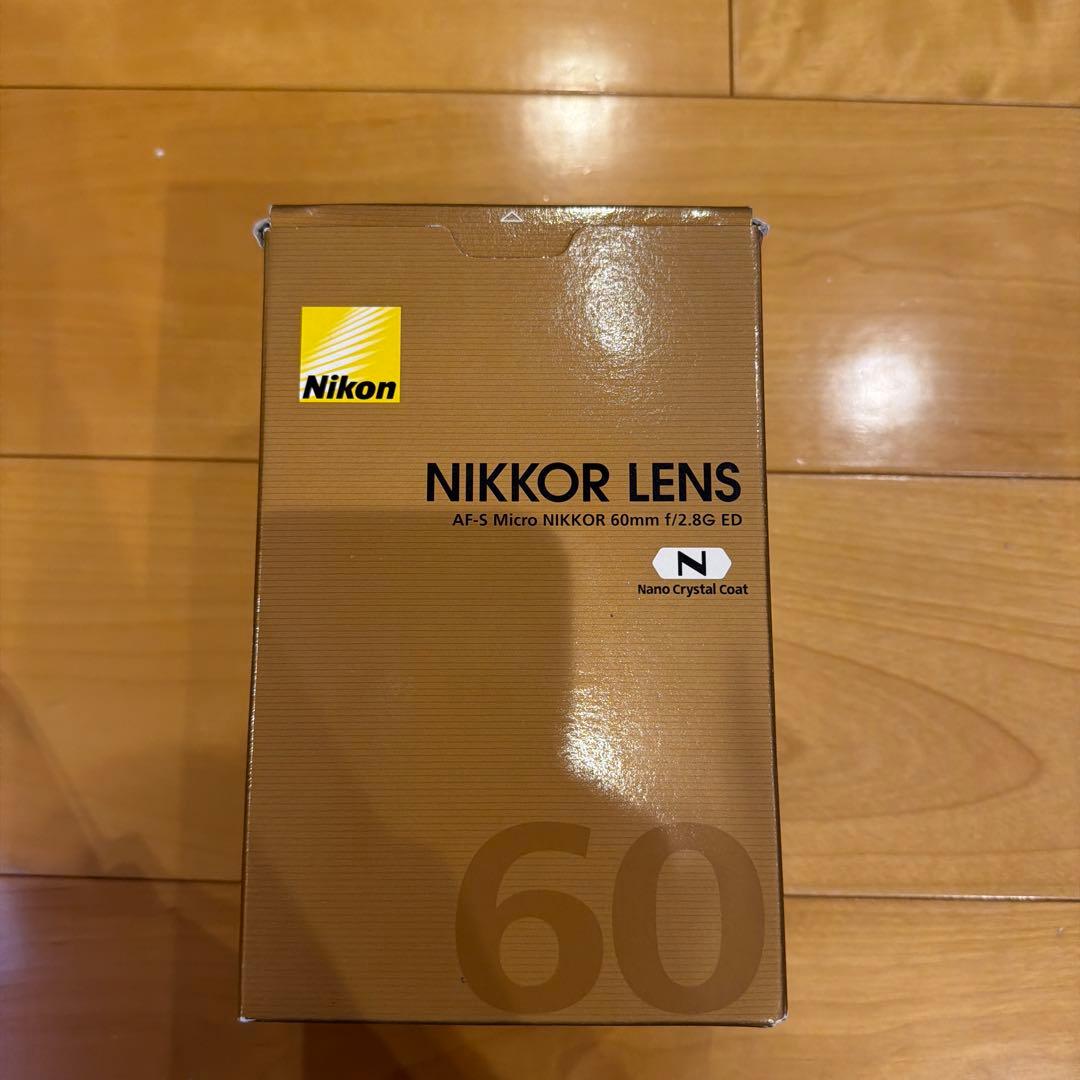 美品Nikon AF-S NIKKOR 60mm f/2.8 ED