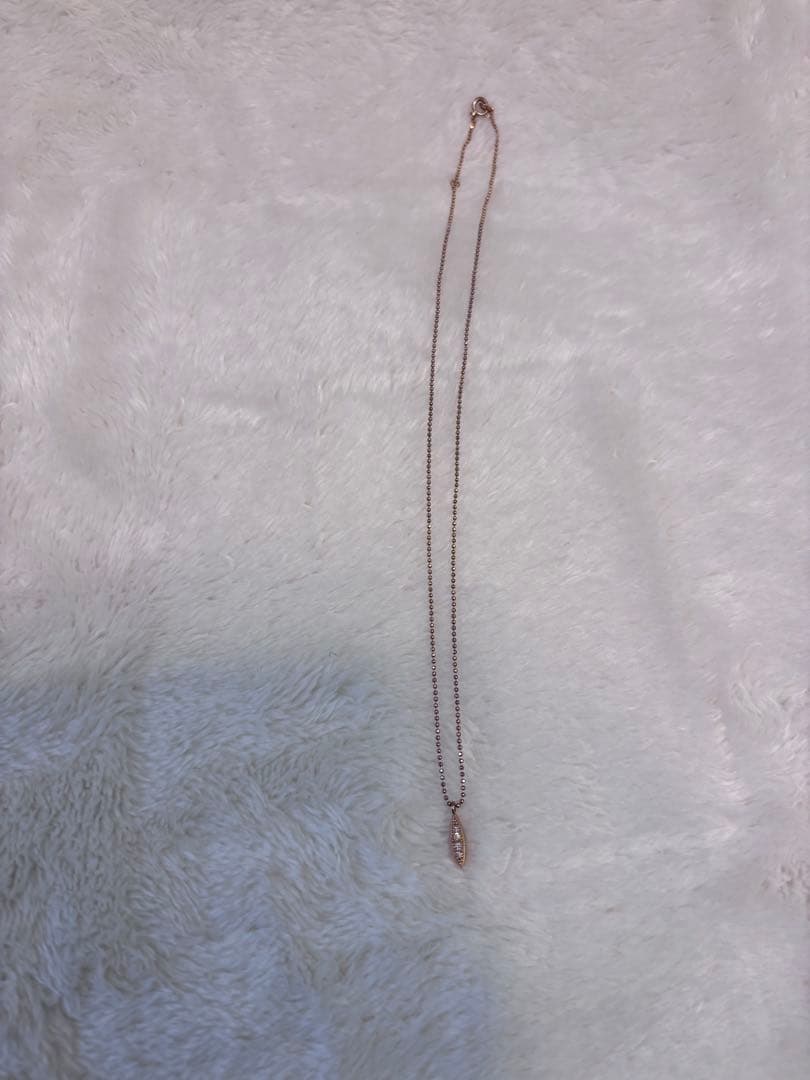 COCOSHNIK ネックレス　k-10 ダイヤ