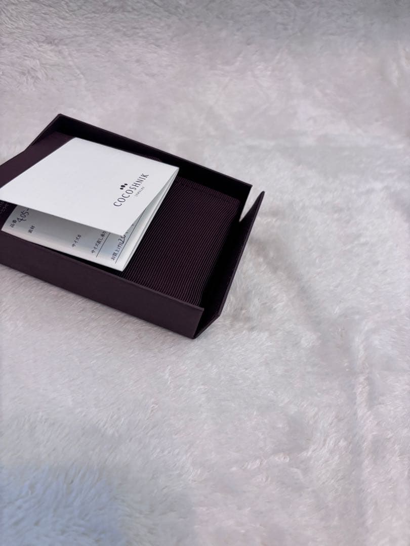 COCOSHNIK ネックレス　k-10 ダイヤ