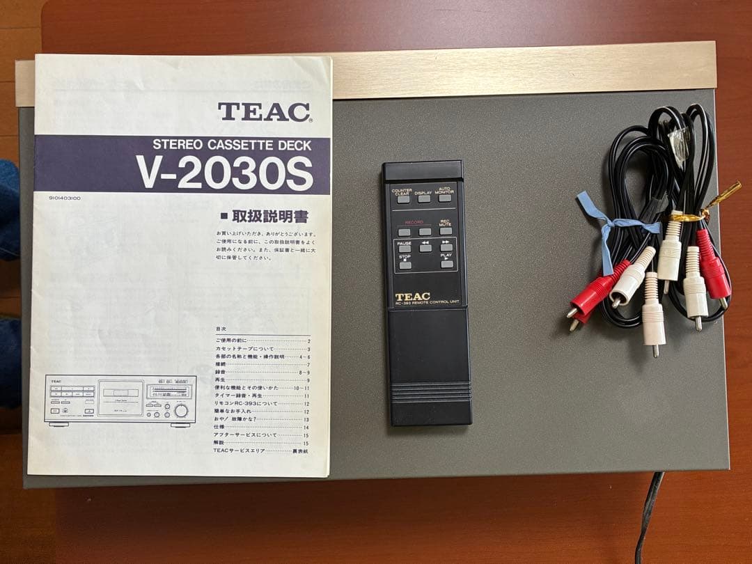 【10/28迄】TEAC V-2030S カセットデッキ