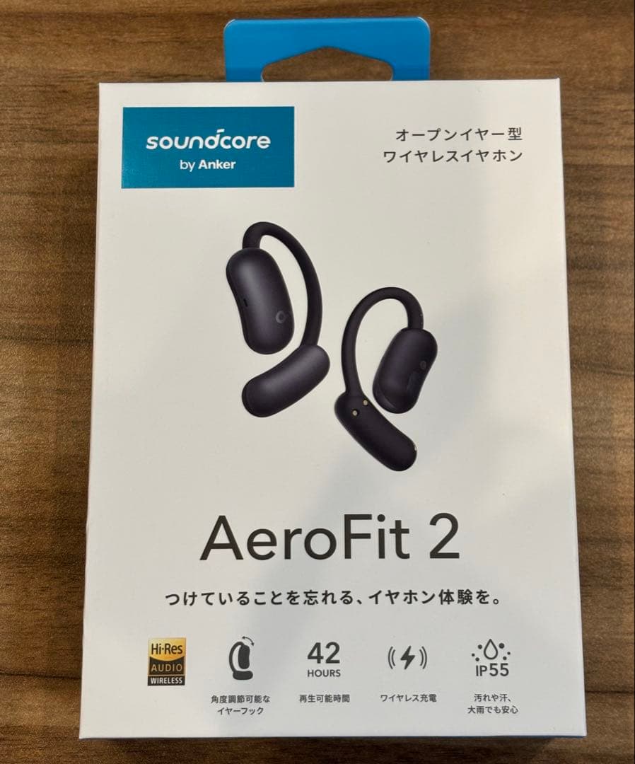 Anker Soundcore AeroFit 2 ミッドナイトブラック