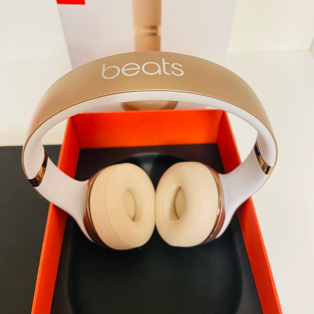 Beats Solo3 Wireless サテンゴールド ワイヤレスヘッドホン