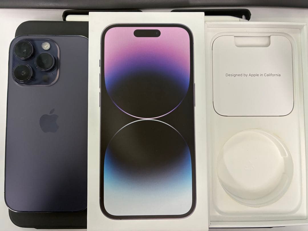 本日限定価格！iPhone 14 Pro ディープパープル simフリー