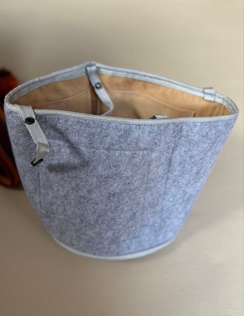 WAYUU ウィユウ柄 巾着ショルダーバッグ　バックインバックをプレゼント