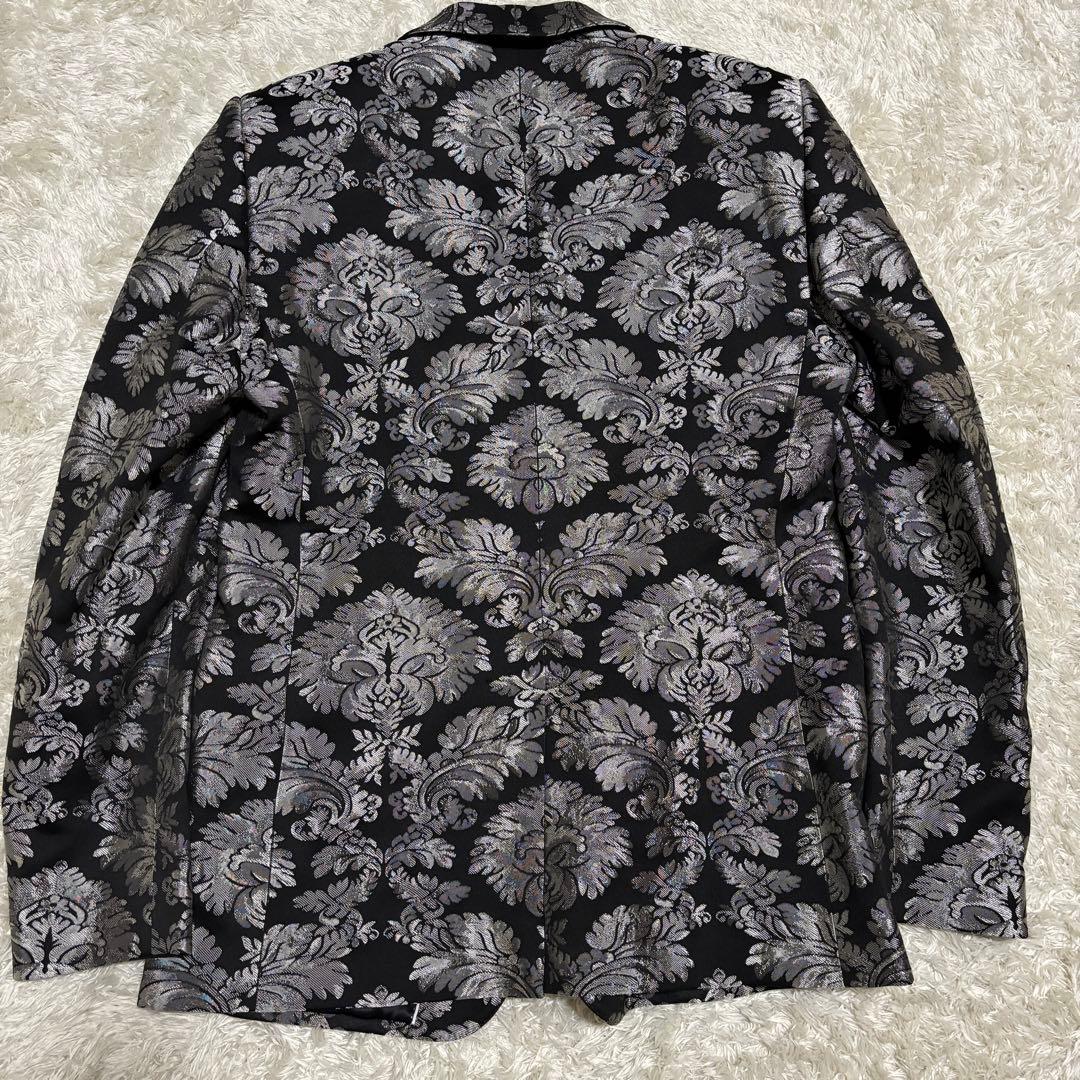 未使用級/タグ付き✨ドルガバ　スーツ　セットアップ　総柄　シルバー　50