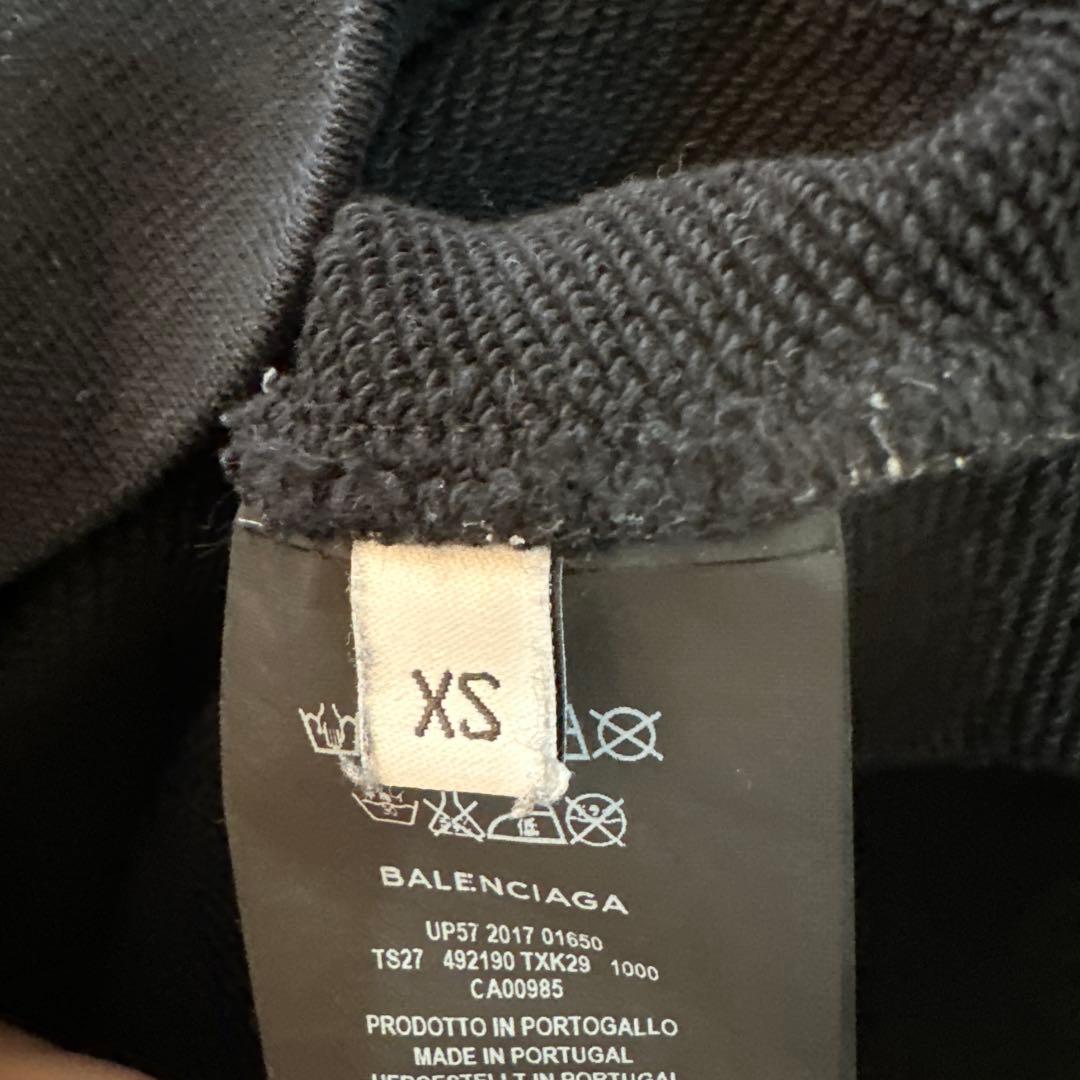 BALENCIAGA ブラック フーディ