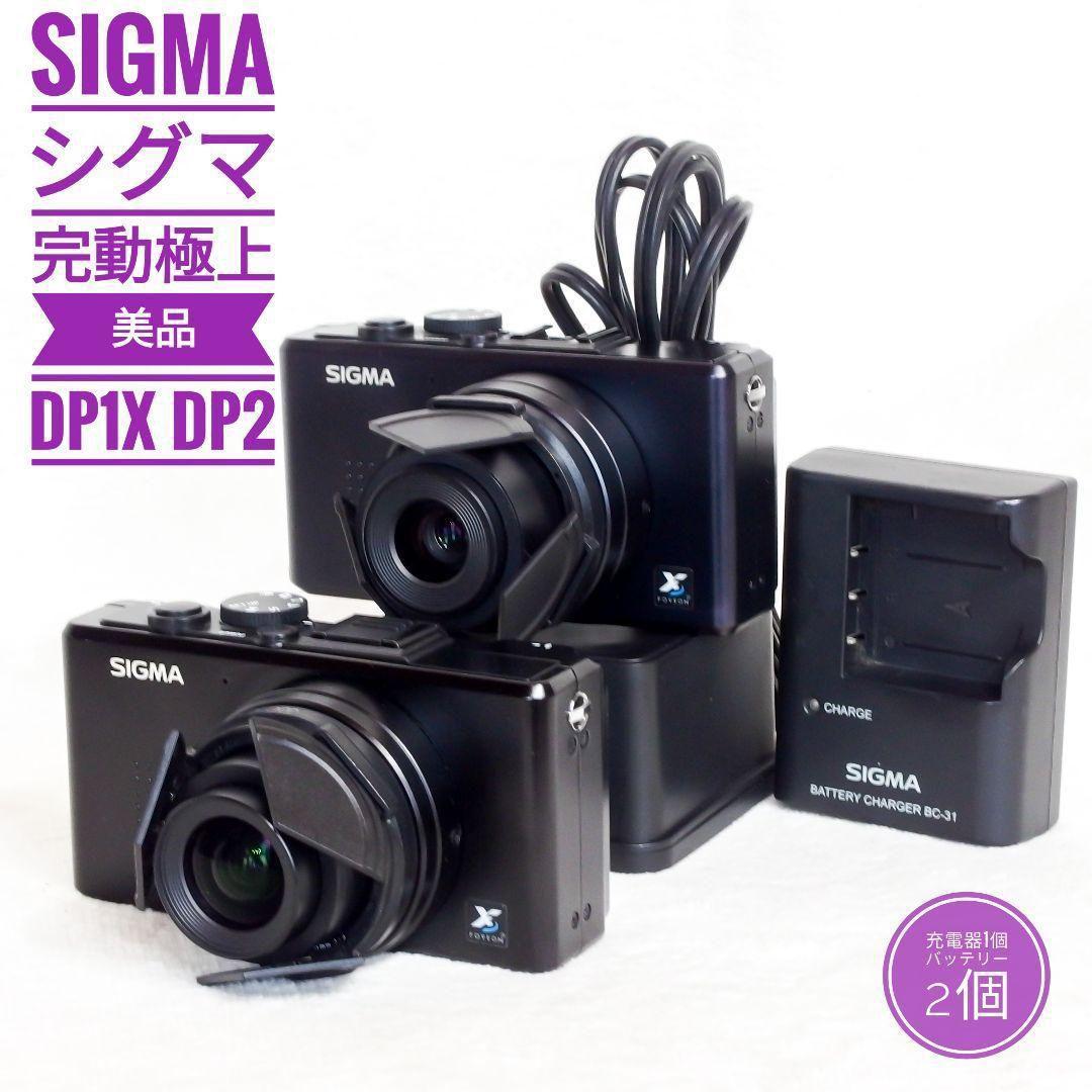 完動品 美品 希少 SIGMA シグマ DP1X DP2 充電器1個付