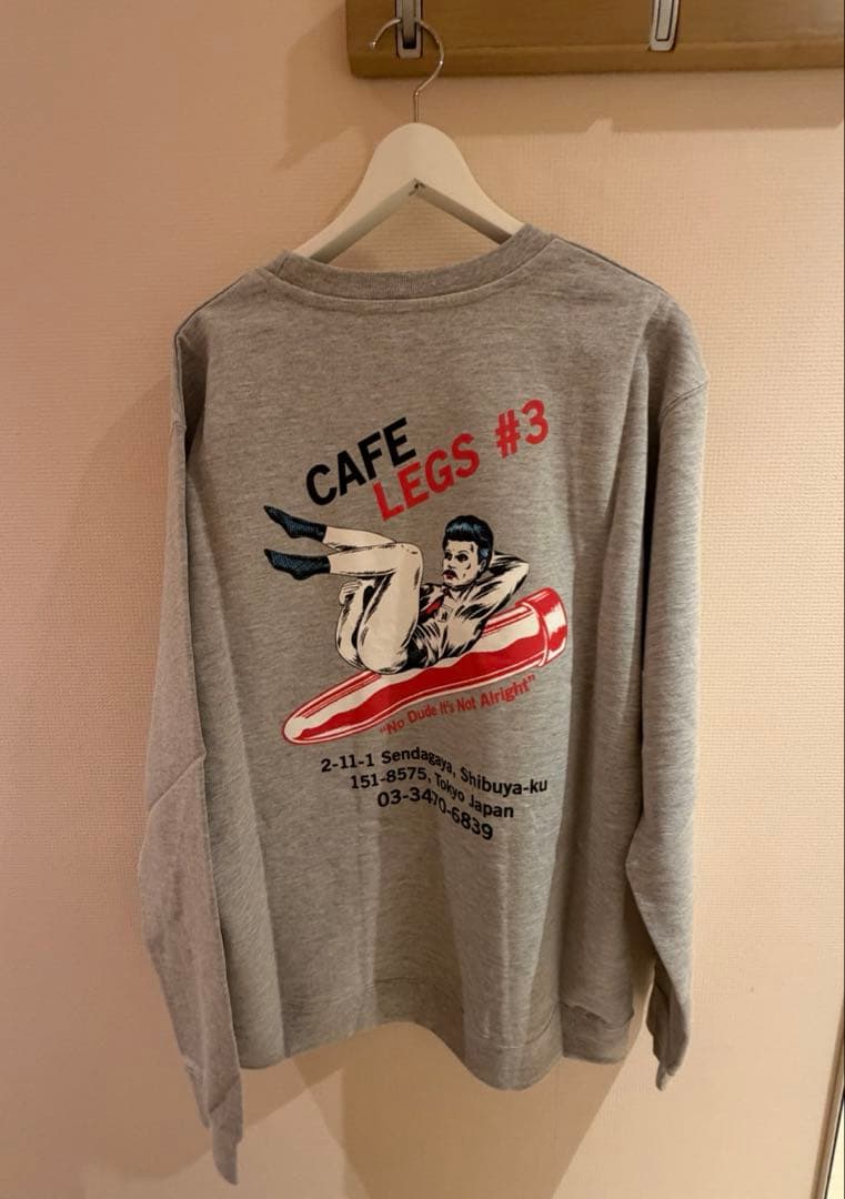 Cafe Legs トレーナー RonHerman 野村訓市 breakfast