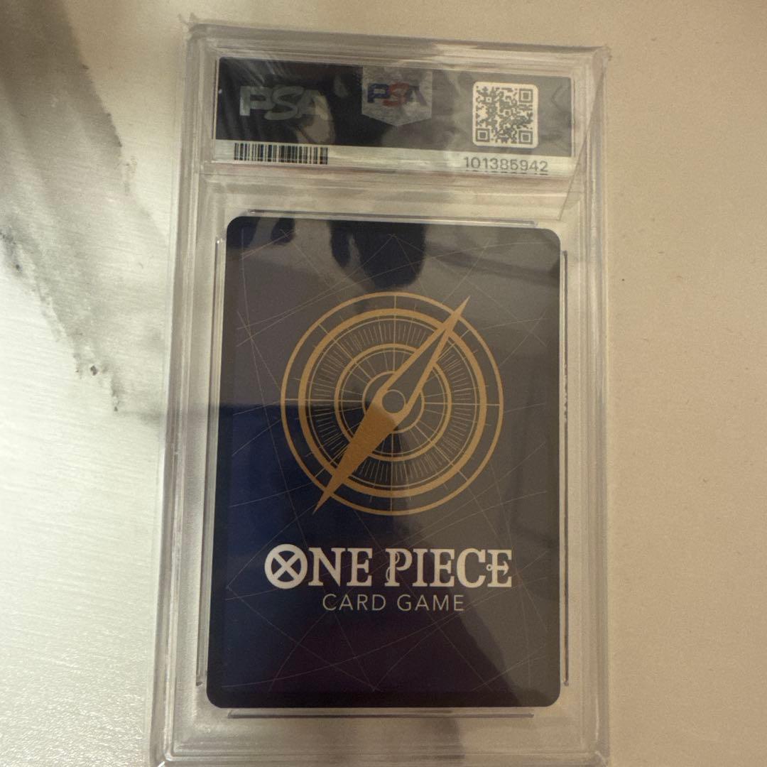 ワンピースカード　神避　パラレル　PSA10