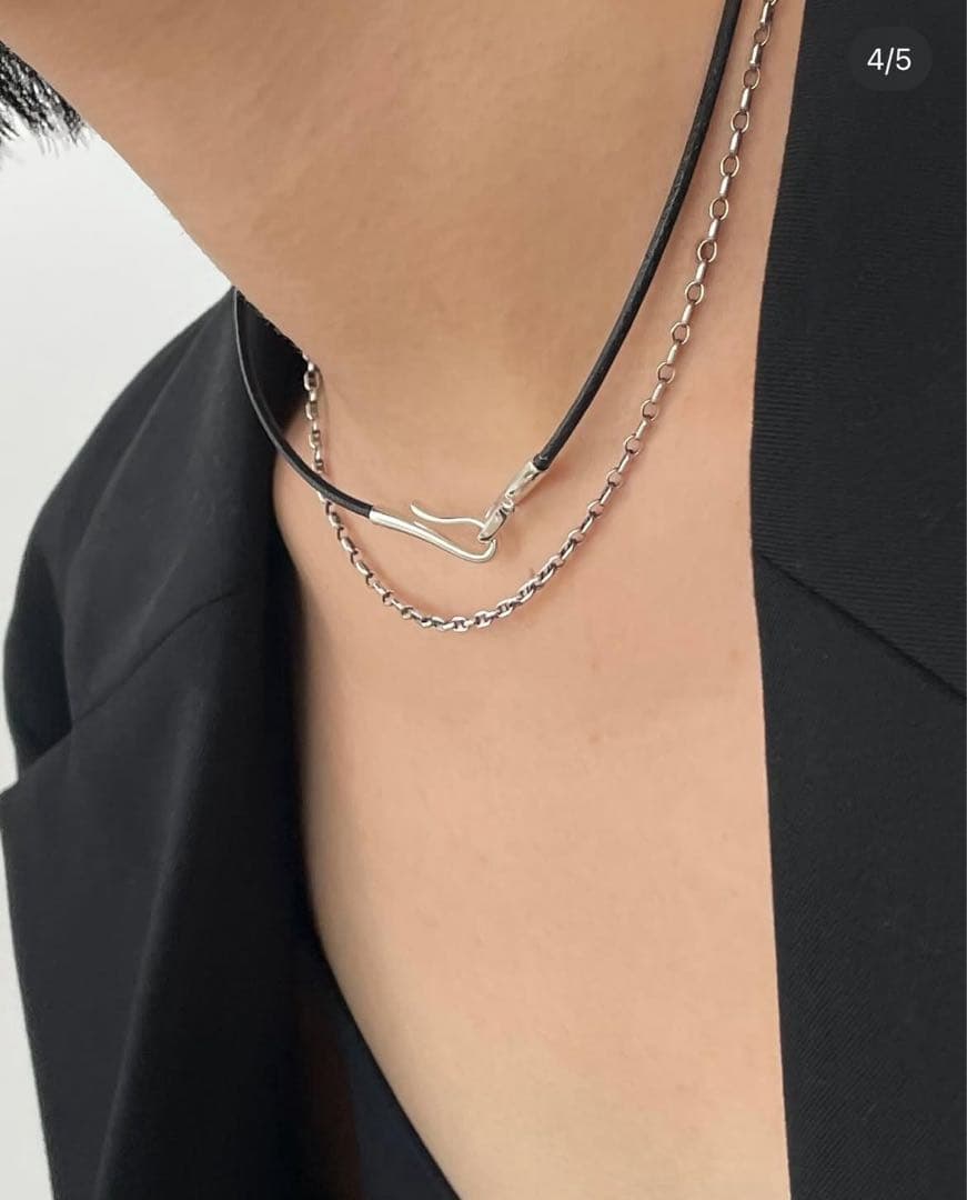 loro LORO ロロ leather necklace レザーネックレス