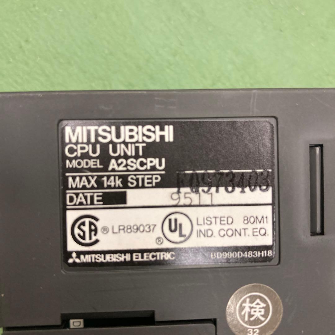 【送料無料匿名配送】FA007　CPUユニット A2SCPU 三菱　シーケンサ
