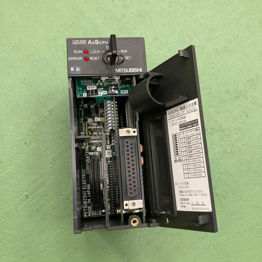 【送料無料匿名配送】FA007　CPUユニット A2SCPU 三菱　シーケンサ