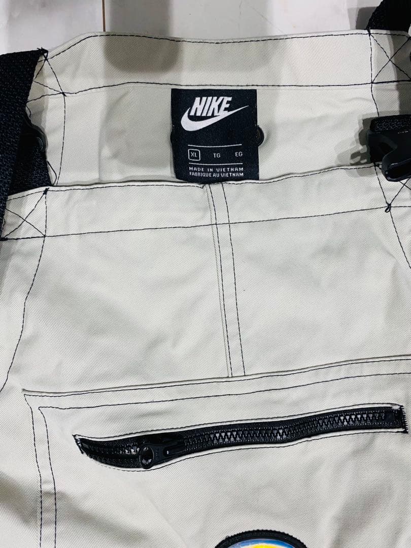 Nike オーバーオール XL ホワイト　White オシャレ　メンズ　人気商品