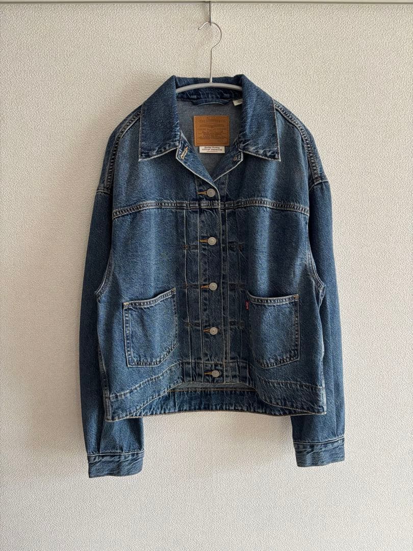 Levi's／BALLOON SLEEVE TRACKER S デニムジャケット
