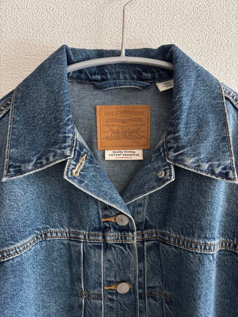 Levi's／BALLOON SLEEVE TRACKER S デニムジャケット