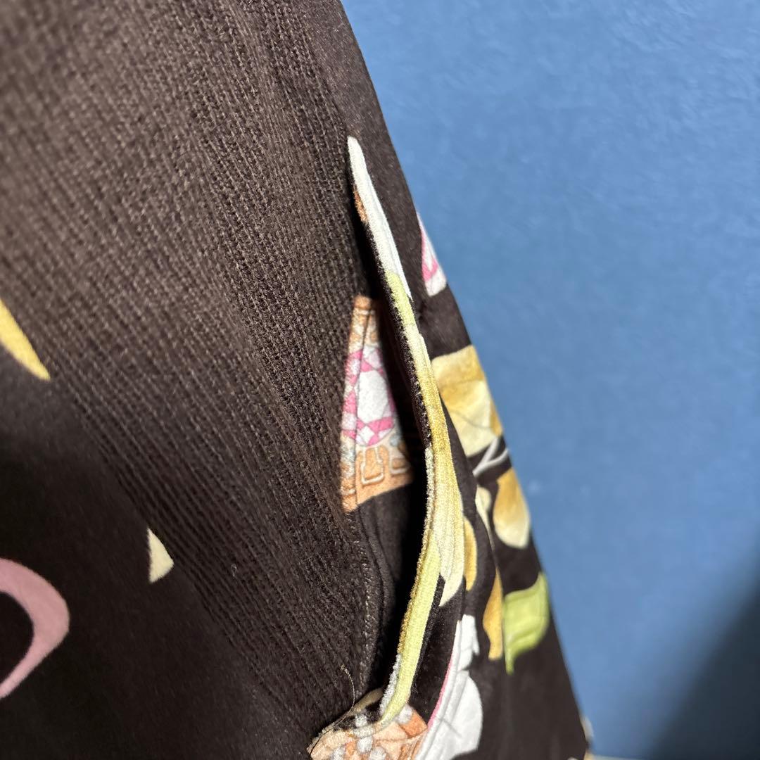 レオナール LEONARD SPORT 花柄タートルネックチュニックsize４０