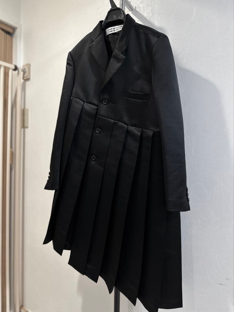 2022AW コムコム　コムデギャルソン　プリーツ　ジャケット　コート