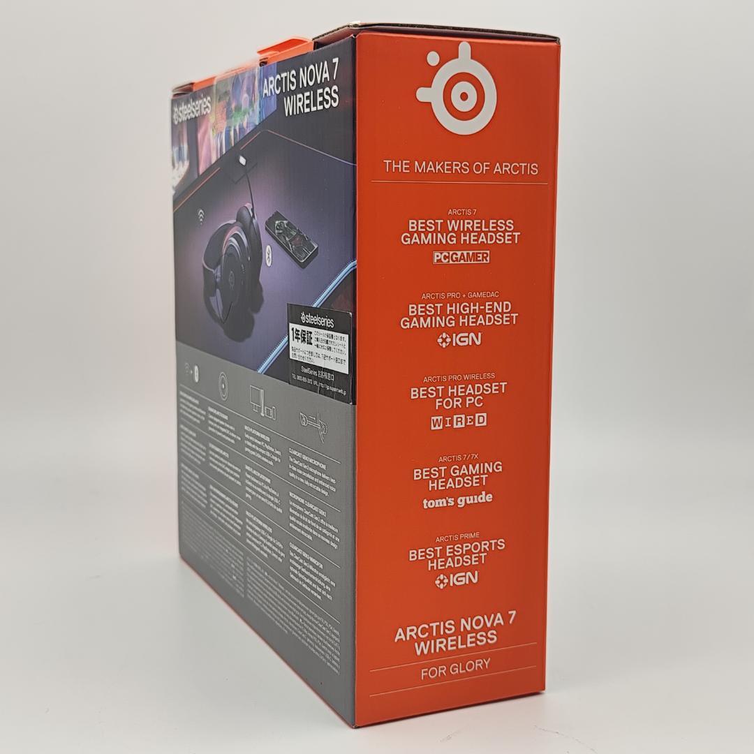 SteelSeries Arctis Nova 7 ゲーミングヘッドセット 黒