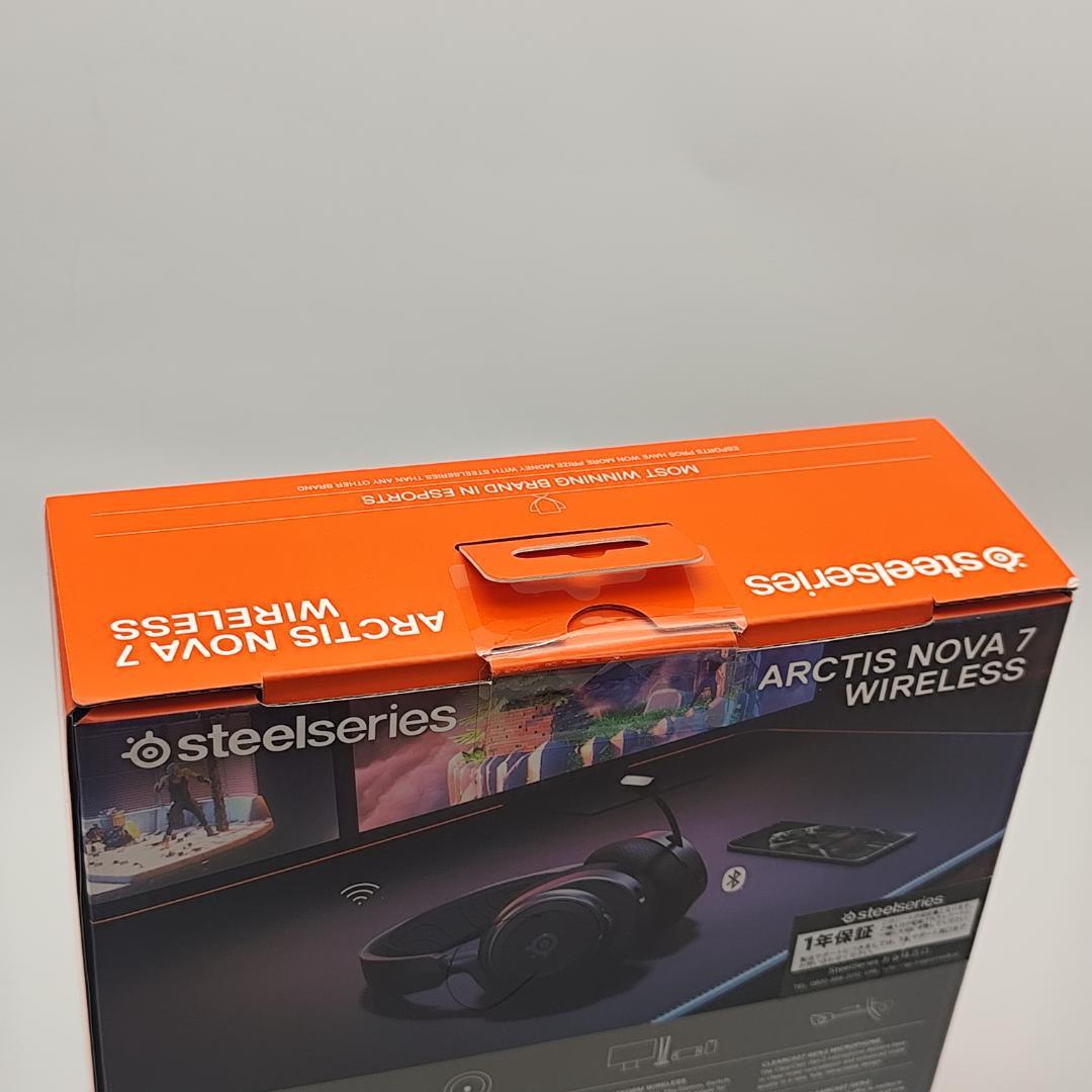 SteelSeries Arctis Nova 7 ゲーミングヘッドセット 黒