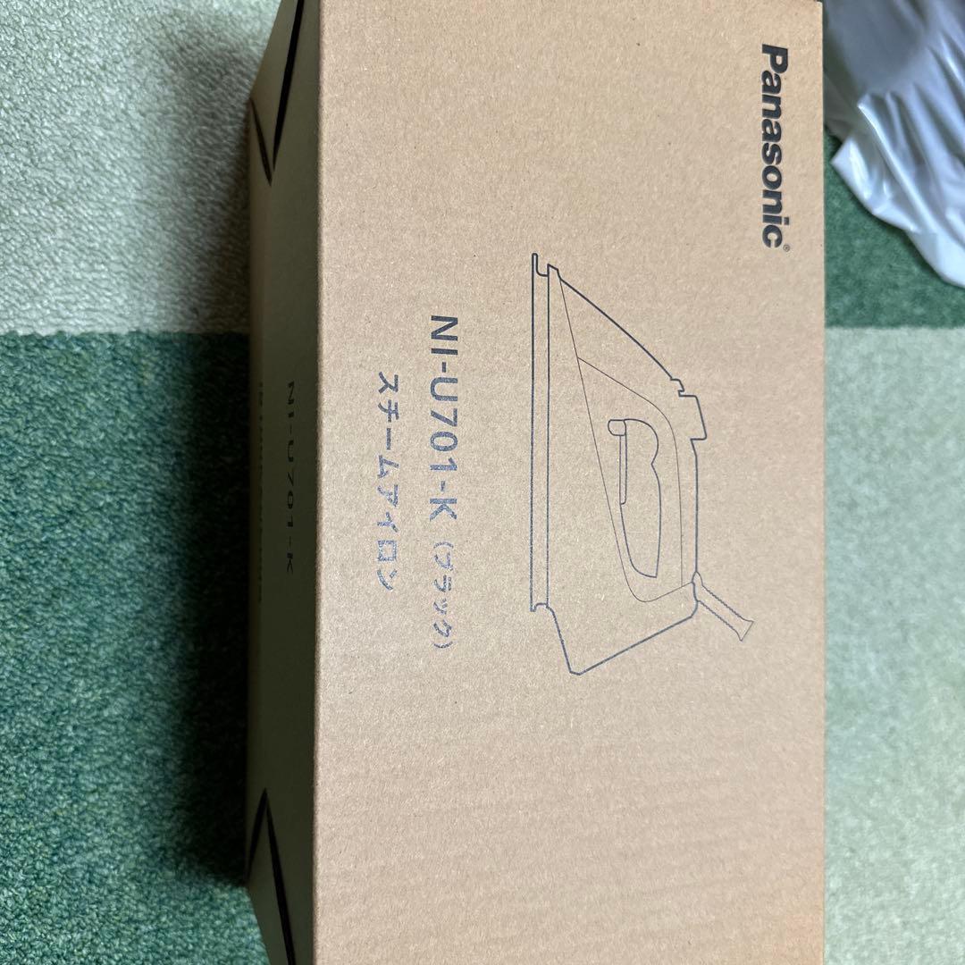 Panasonic NI-U701-K スチームアイロン(ブラック)