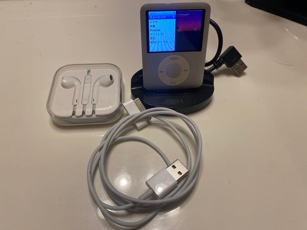 Apple iPod nano 第3世代 4GB シルバー A1236 完動品