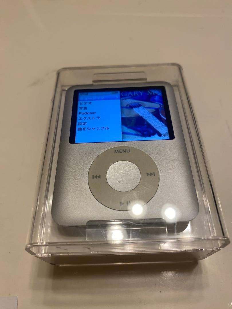 Apple iPod nano 第3世代 4GB シルバー A1236 完動品