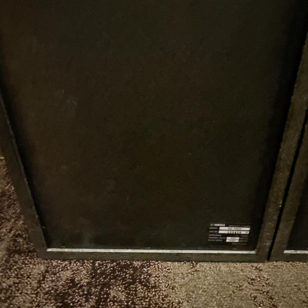 ①YAMAHA NS-700X ペアスピーカー シリアル同番 日本製 モニター