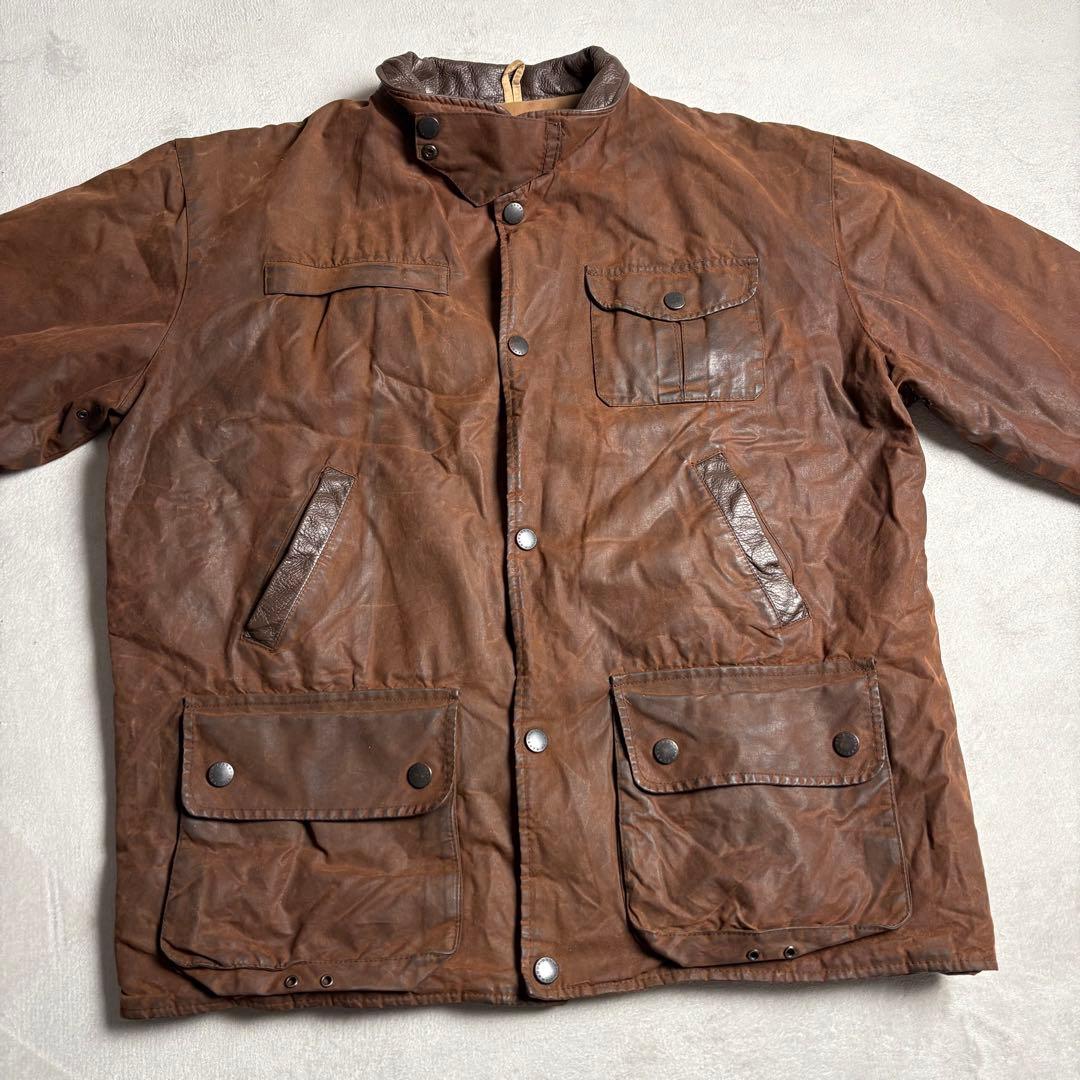 90s Barbour オイルド　ブッシュマンジャケット　BUSHMAN