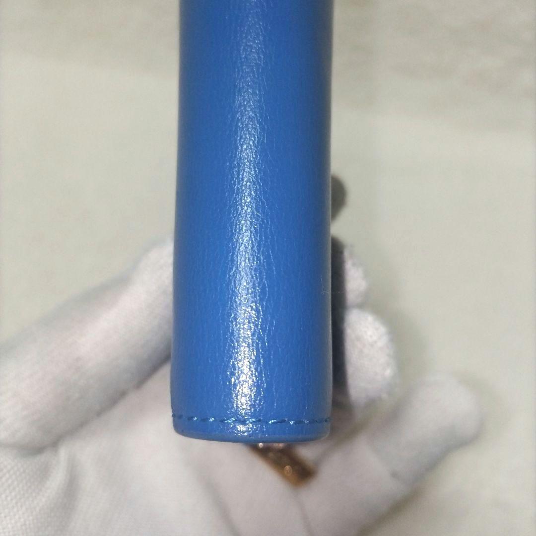 【激レア】TOD'S トッズ Tタイムレス ゴールド金具 レザー ケース