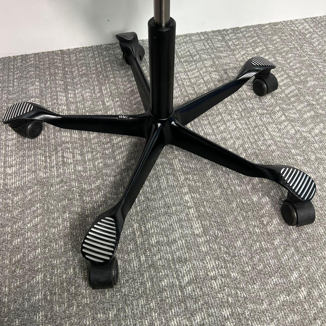 【C】オフィスチェア HAG Capisco ホーグ カピスコ 布張 　ブラック