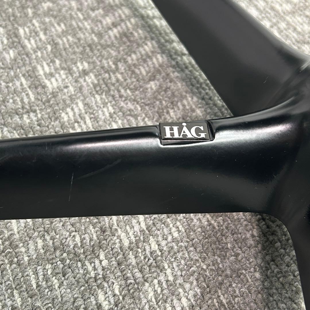 【C】オフィスチェア HAG Capisco ホーグ カピスコ 布張 　ブラック