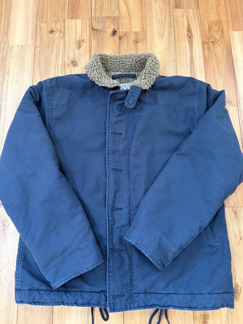 WAIPER.inc N-1 デッキジャケット USED加工 【WP03】