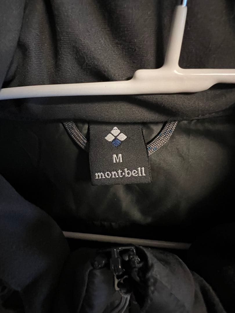 本日限定montbell ライトアルパインダウンジャケットZIP部品破損