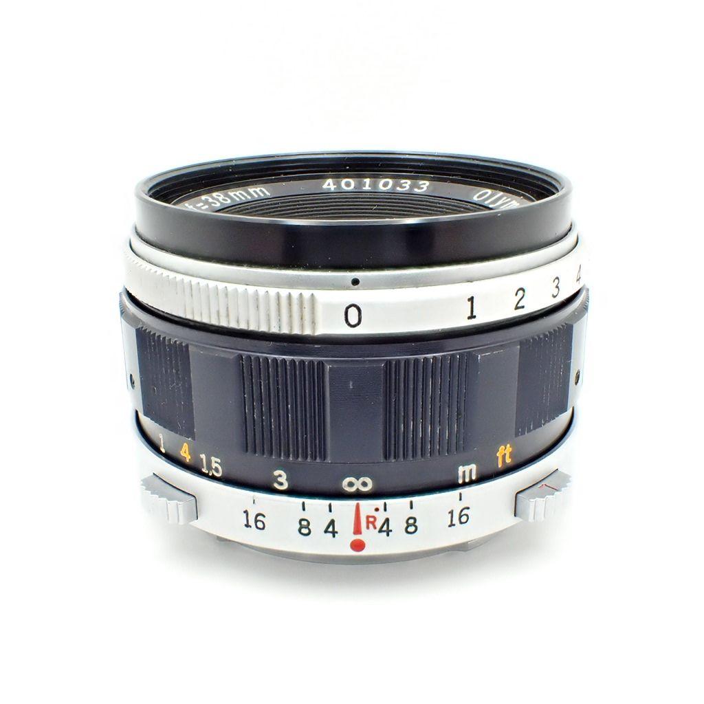 【動作確認済】OLYMPUS ペン用レンズ F.Zuiko 38mm f1.8