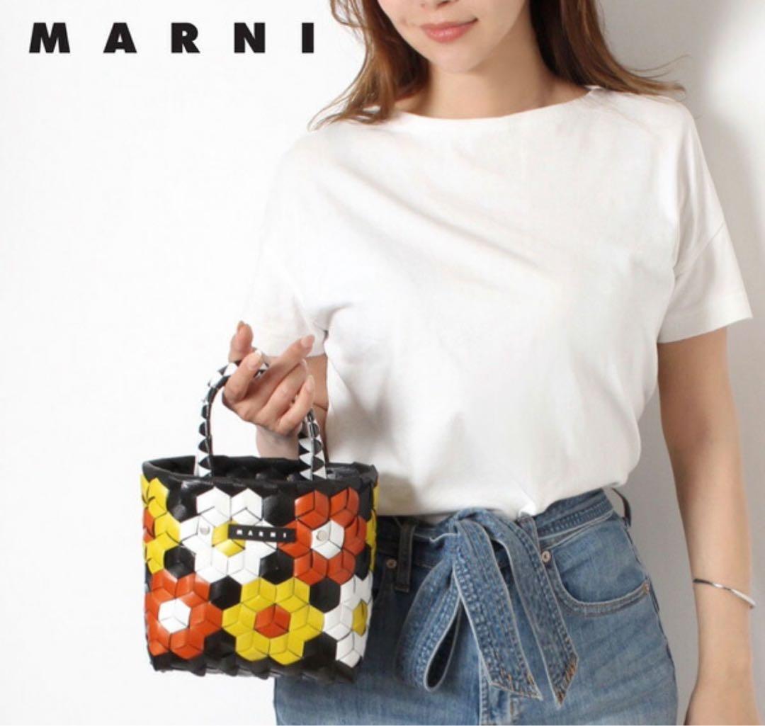 MARNI SANFLOWER BAG サンフラワー バスケットバッグ