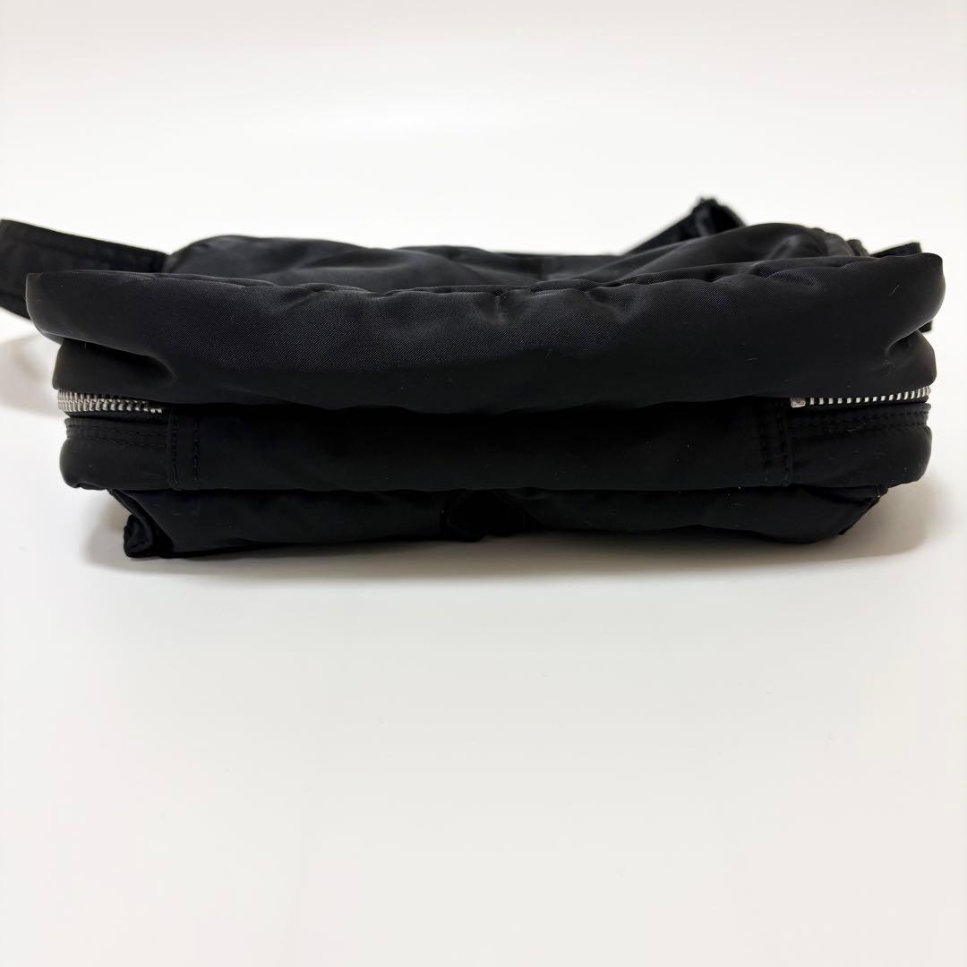 美品　ポーター　タンカー　ショルダーバッグ　S YKK 黒