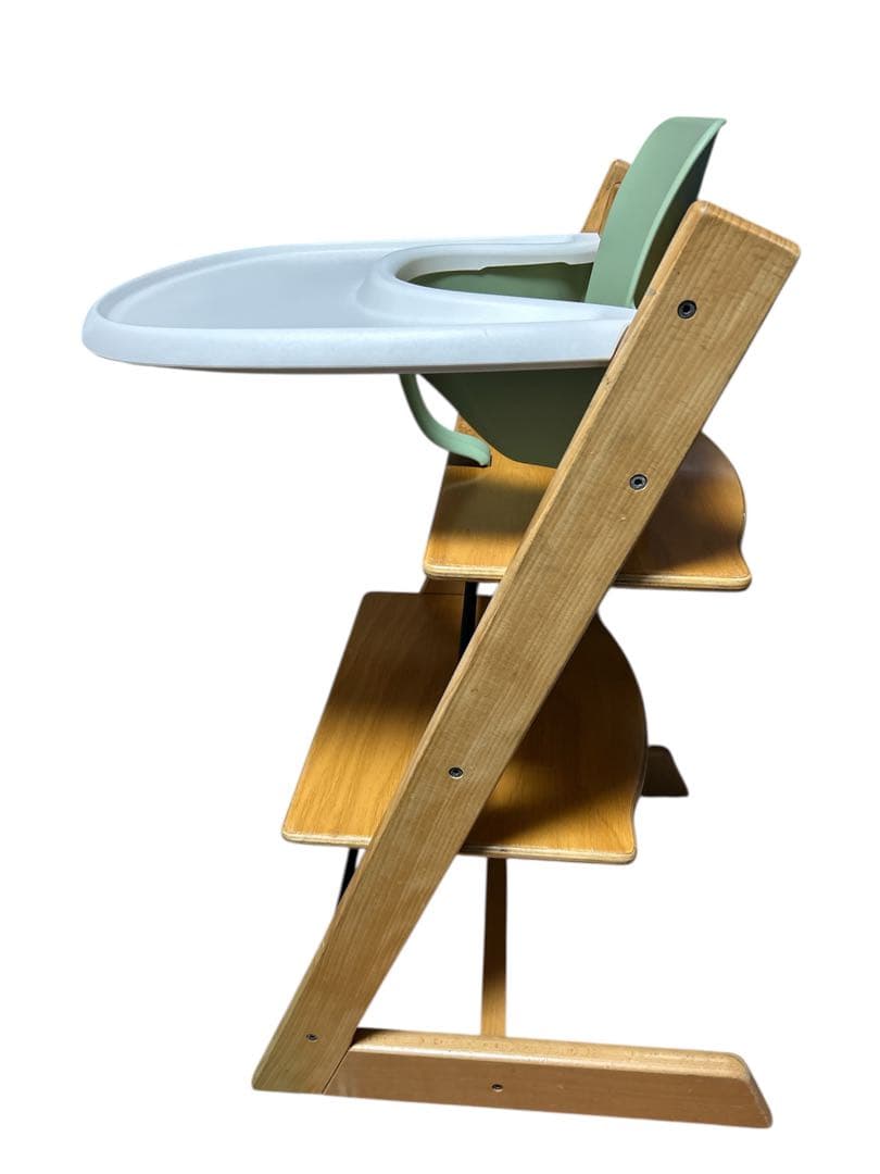 ストッケ トリップトラップ ベビーセット トレイ付き ナチュラル