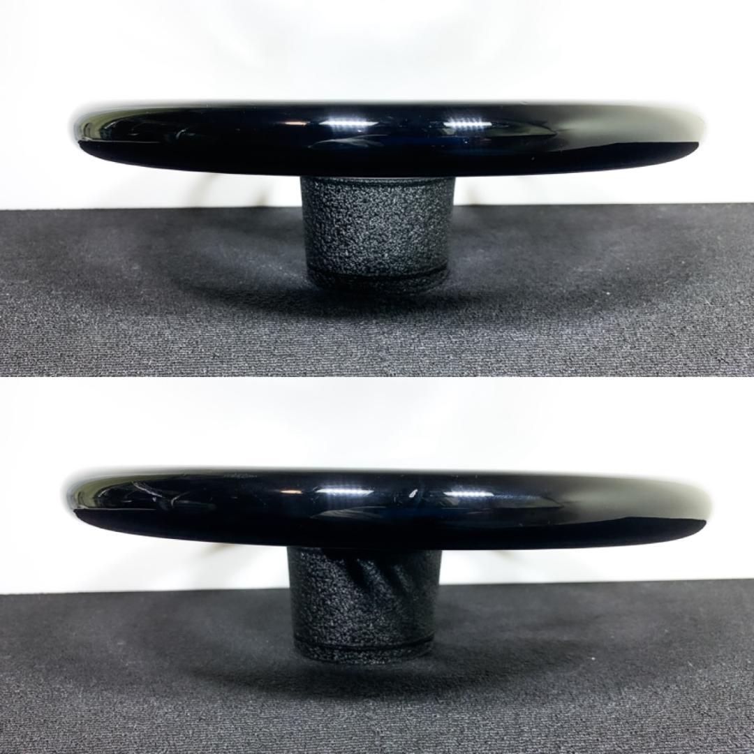 希少 ビレットステアリング ウッド×ブラック 35φ MOMOピッチ 当時物