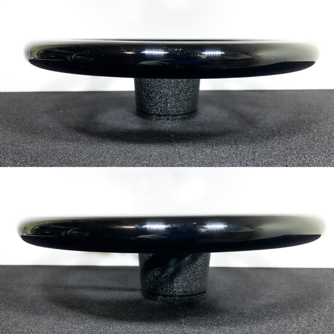 希少 ビレットステアリング ウッド×ブラック 35φ MOMOピッチ 当時物