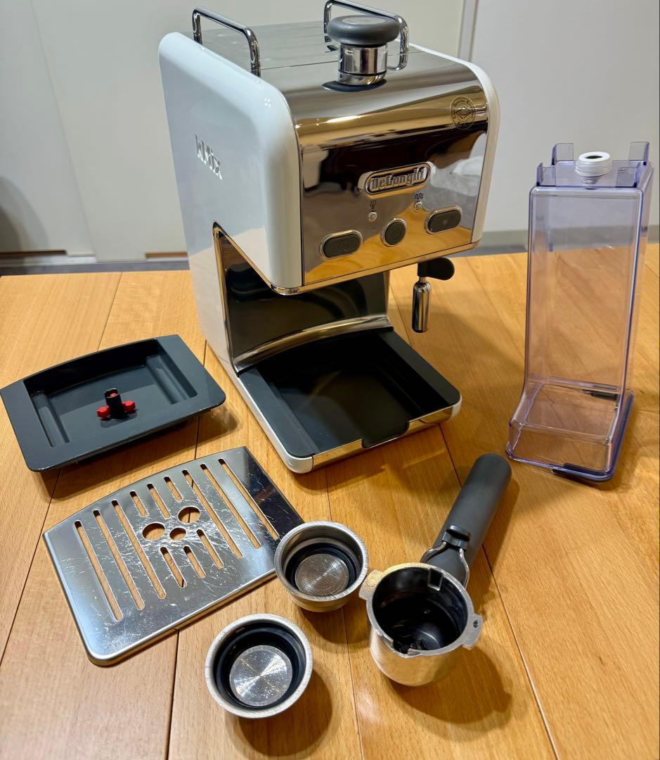 De'Longhi kMix エスプレッソマシン ホワイト