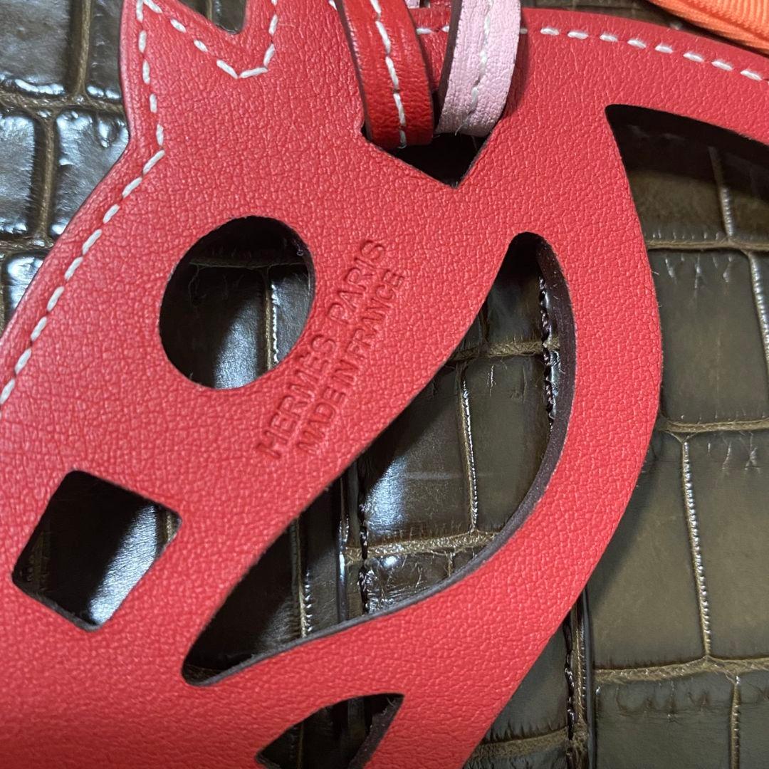 処分！ HERMES エルメス チャーム パドック シュヴァル ピンク 馬