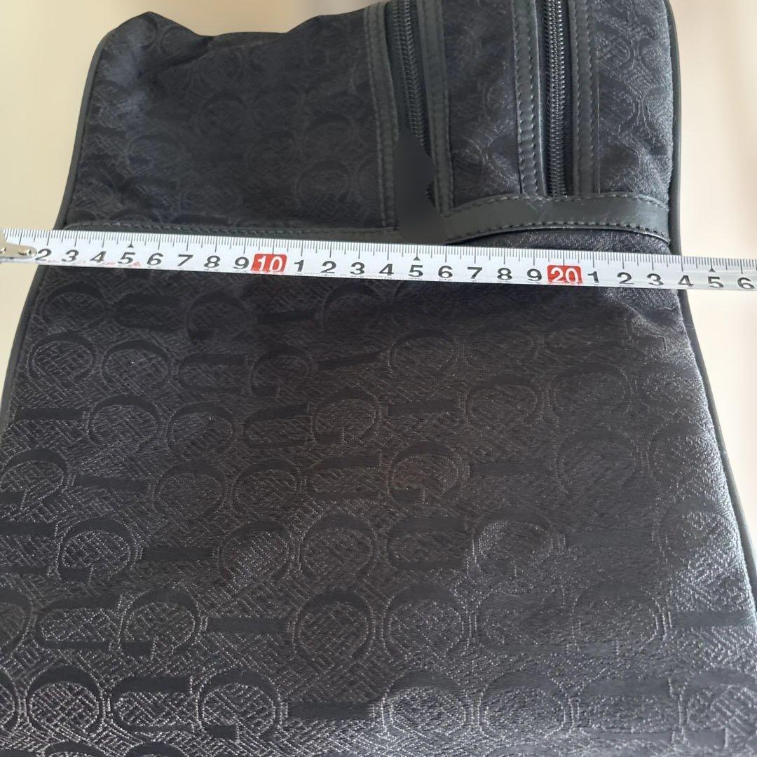 GUCCI ブラック ボストンバッグ