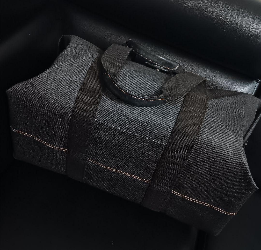 Dunhill ダンヒル キャンバス レザー ボストンバッグ フランス製