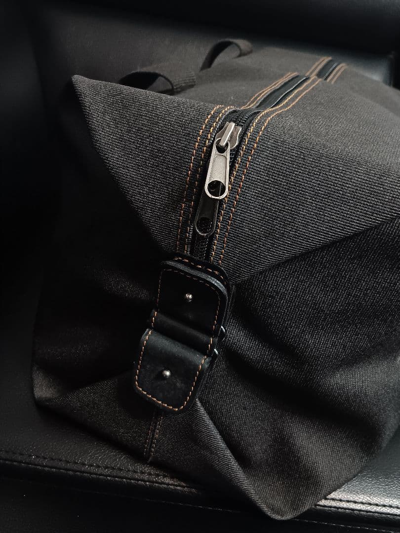 Dunhill ダンヒル キャンバス レザー ボストンバッグ フランス製