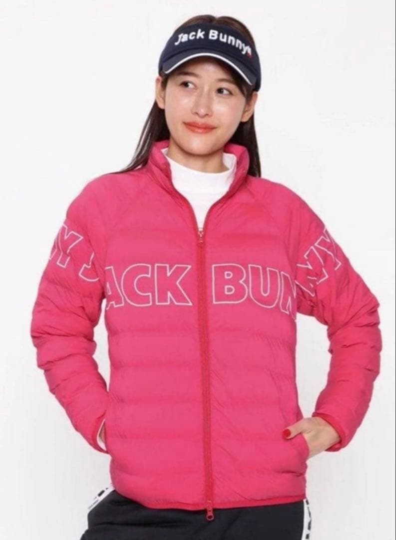 新品　Jack Bunny レディースジャケット サイズ1 M相当　ピンク
