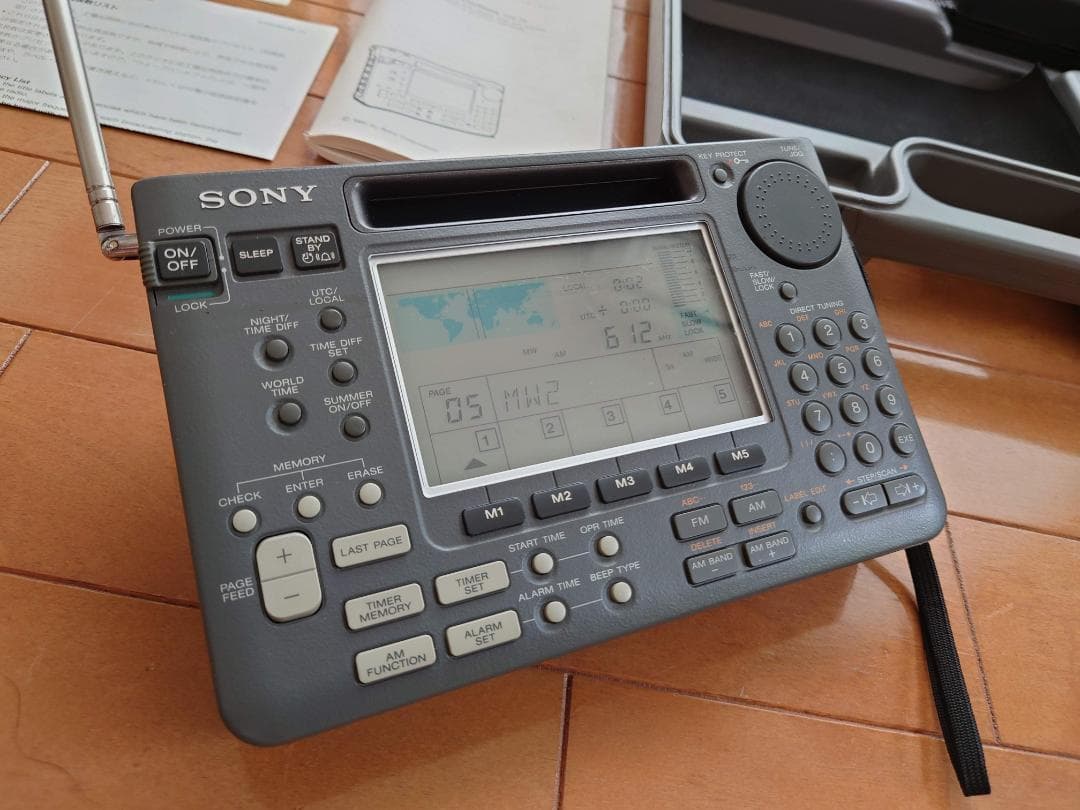 SONY ソニー ICF-SW55 短波ラジオ 音が小さいため要修理　値下げ不可