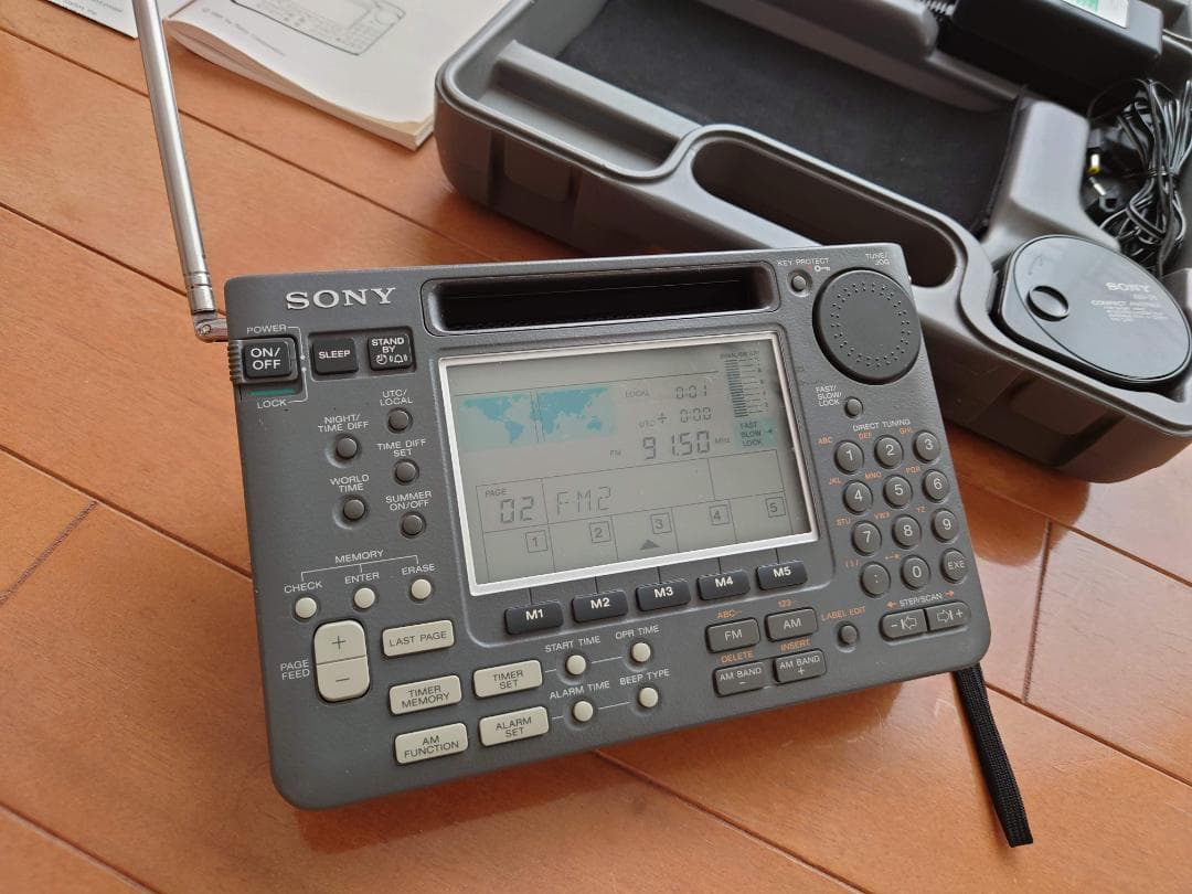 SONY ソニー ICF-SW55 短波ラジオ 音が小さいため要修理　値下げ不可