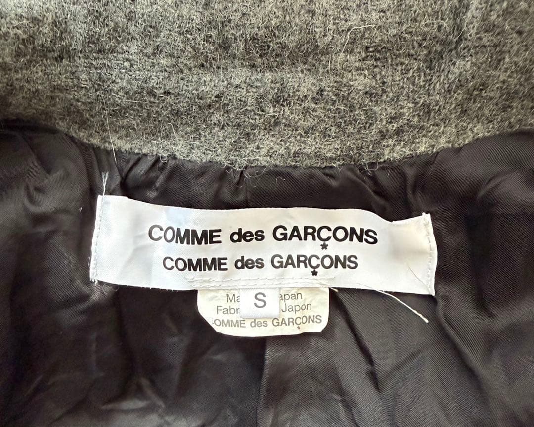 コムデギャルソン コムコム 24AW ウール縮絨ジャケットＳサイズ