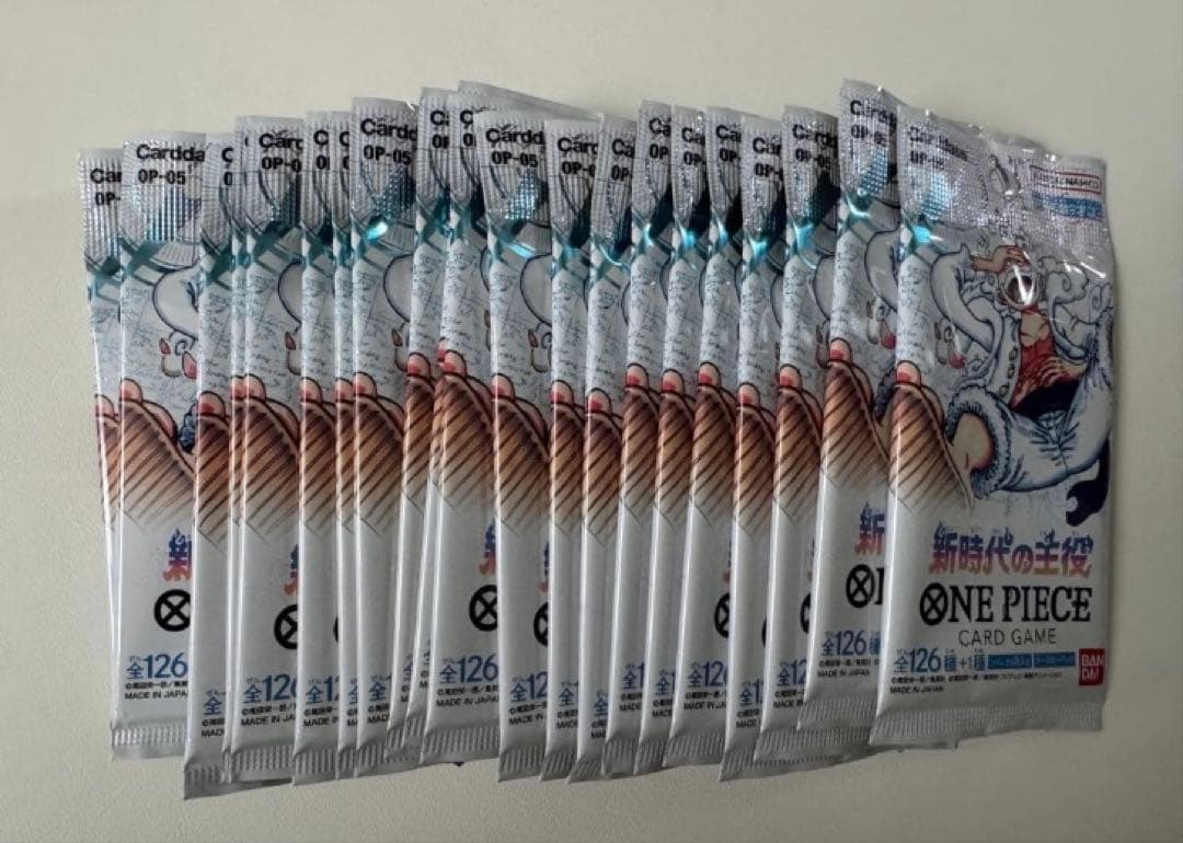 ワンピースカード　新時代の主役　未開封22パック
